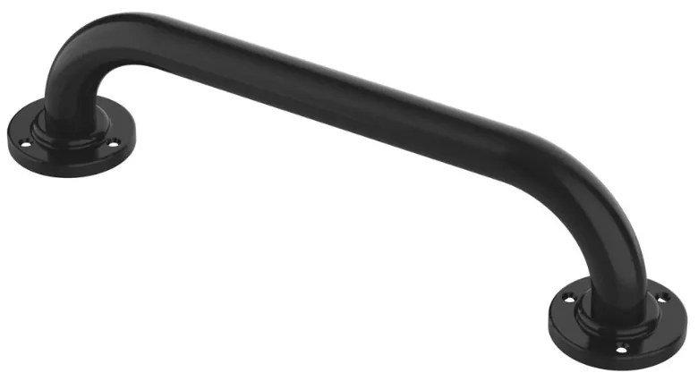 Spirella Ręcznik łazienkowy SAFE, czarny, 40 cm