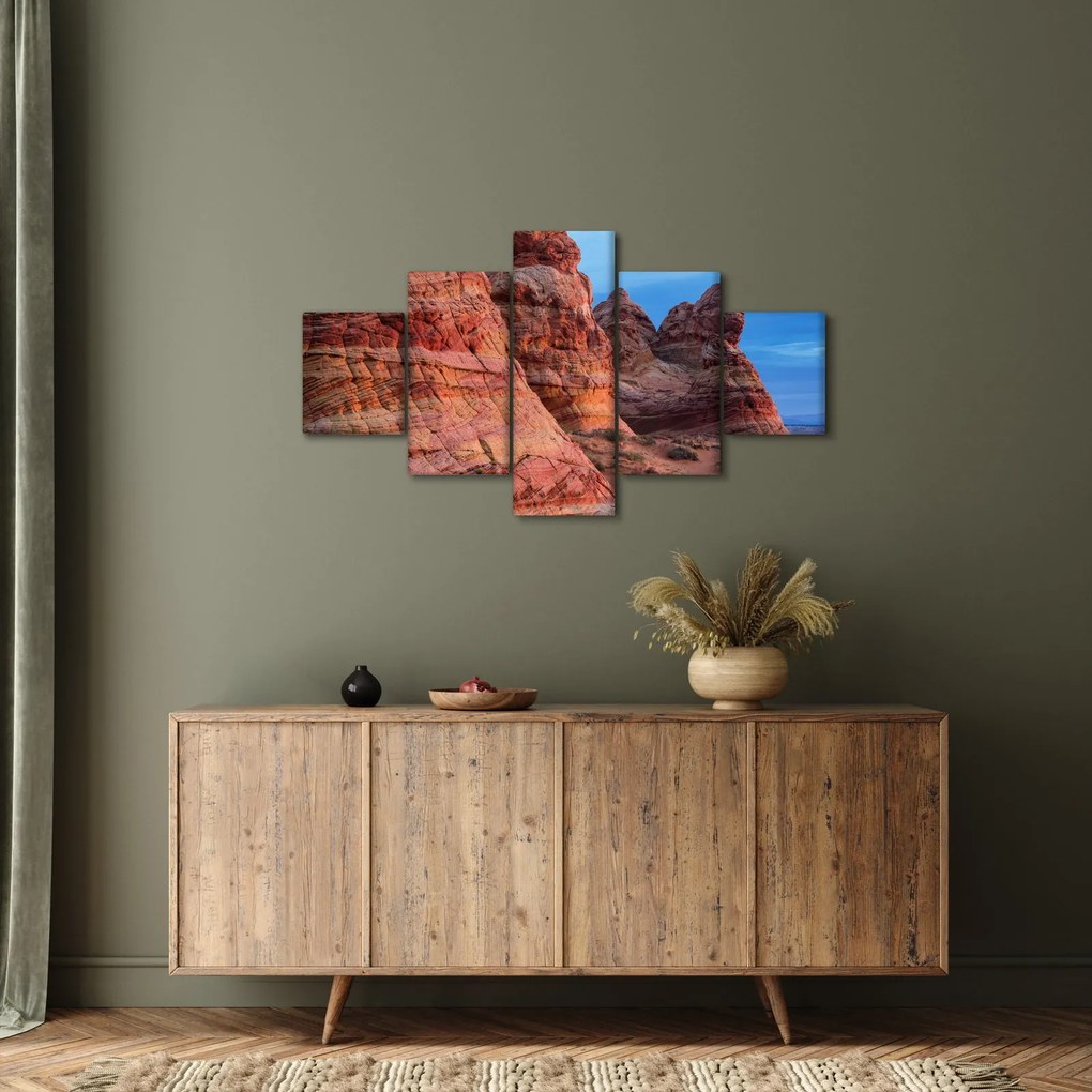 Obraz - Fale klifowe (125x70 cm)