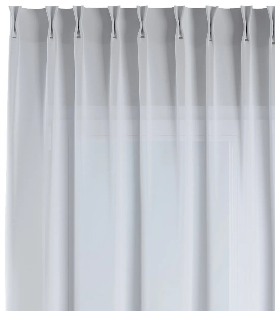 Firana na haczykach flex podwójnych