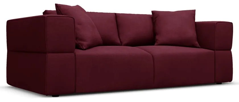 Bordowa sofa 214 cm Esther – Milo Casa