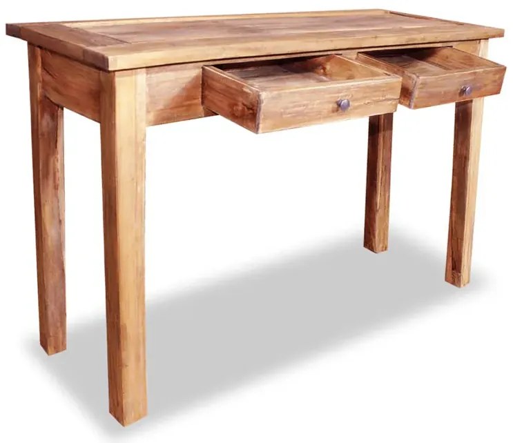 Drewniana konsola z szufladami M3-P31