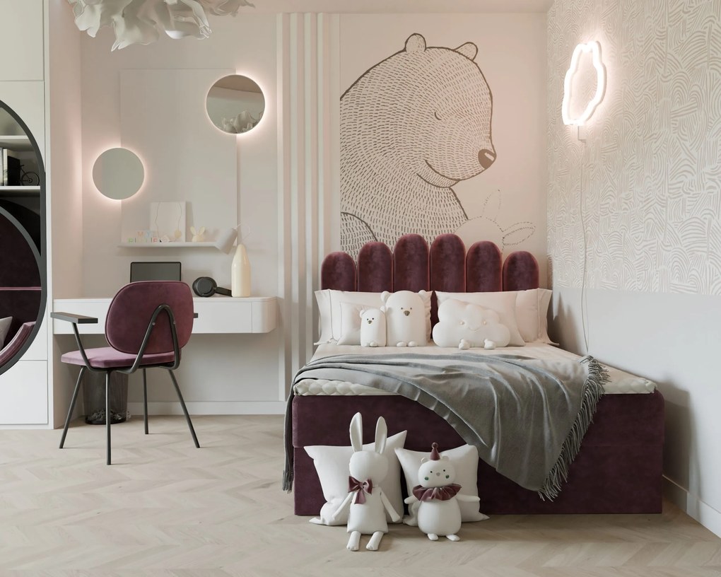 Łóżko dziecięco-młodzieżowe HOLI - 100x200