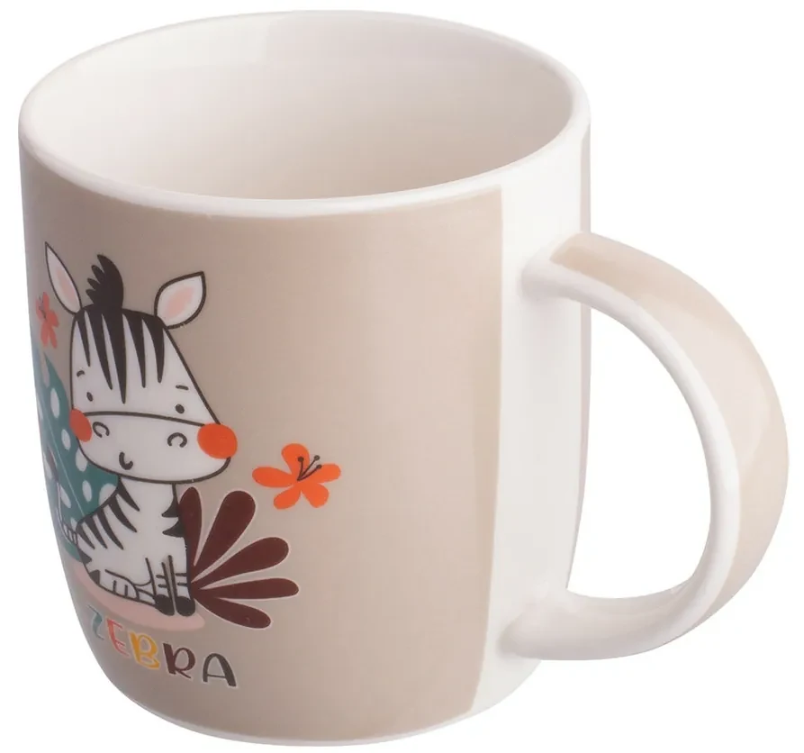 Altom Kubek porcelanowy Zebra, 300  ml