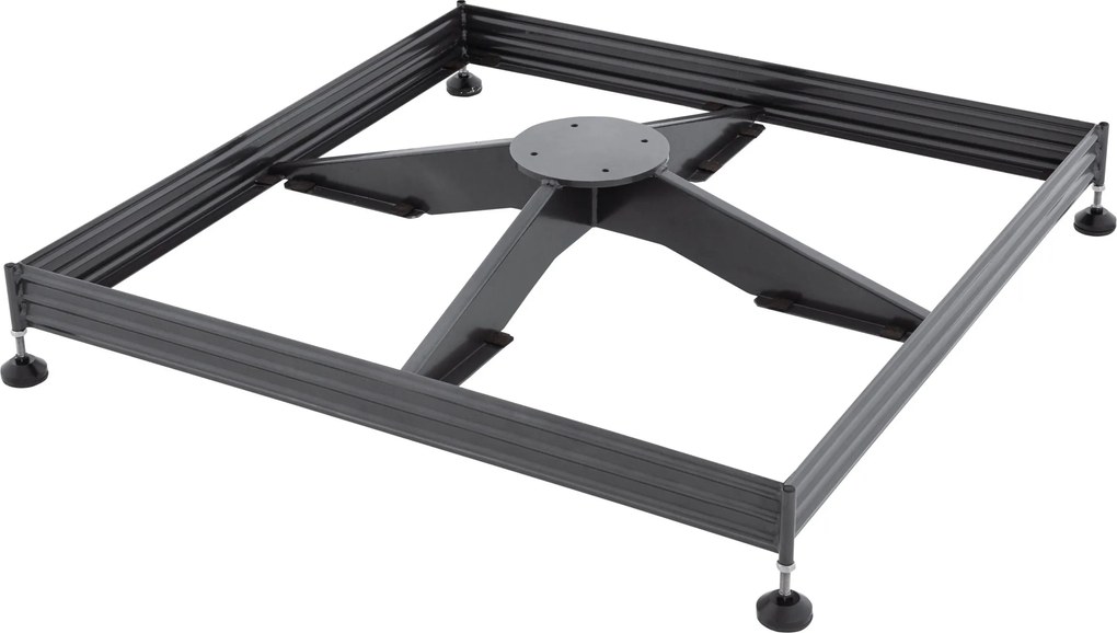 KNIRPS metalowy stojak na parasole z wysięgnikiem (bez płytek)