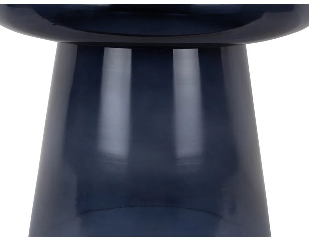 Szklany okrągły stolik ø 41 cm Simpleza – Leitmotiv