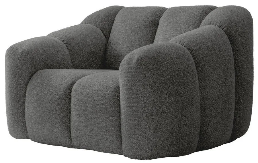 Szary fotel Shell – Miuform