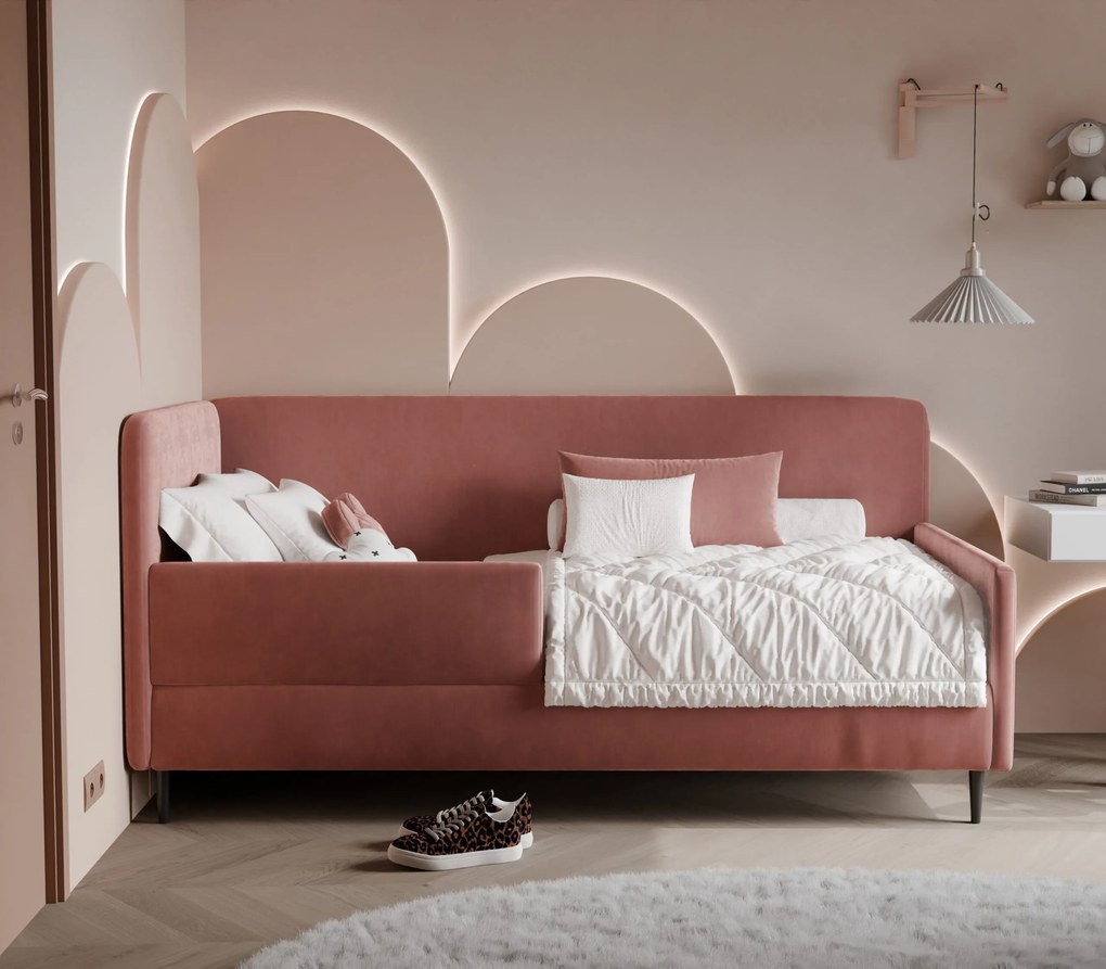 Łóżko dziecięce przypodłogowe MIKI II - 90x200