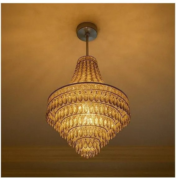 Żyrandol na pręcie CORAL 3xE14/40W/230V średnica 36 cm