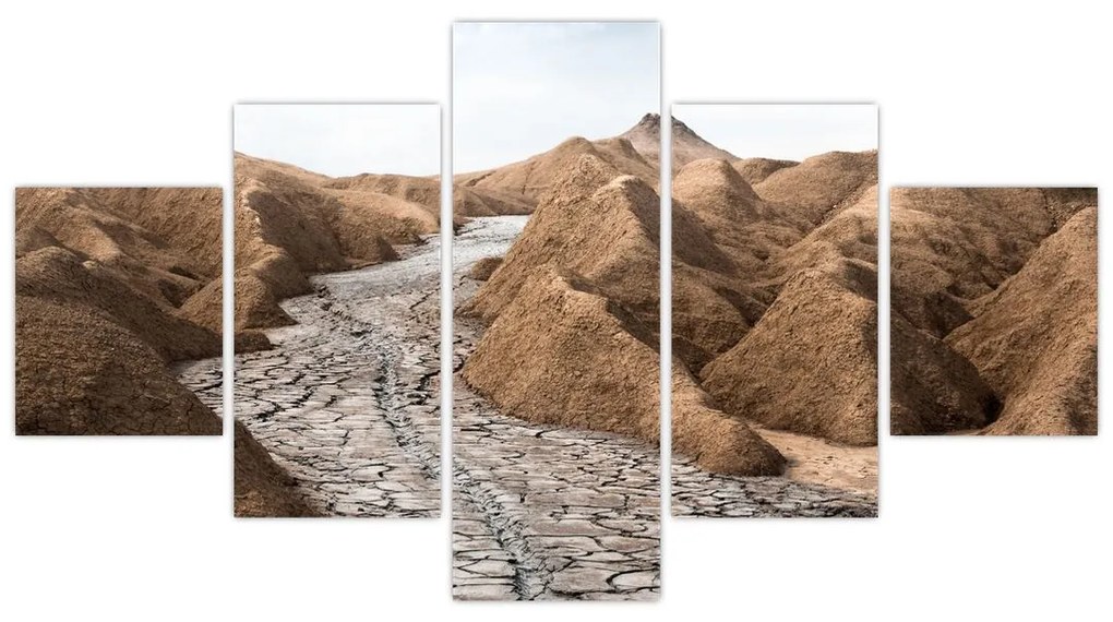 Obraz - Rumuński wulkan (125x70 cm)