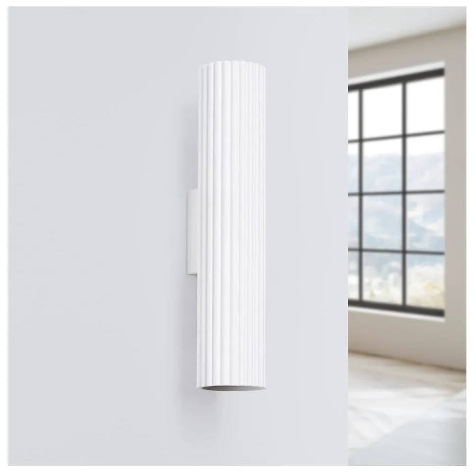 Biały kinkiet Gleam – Sollux