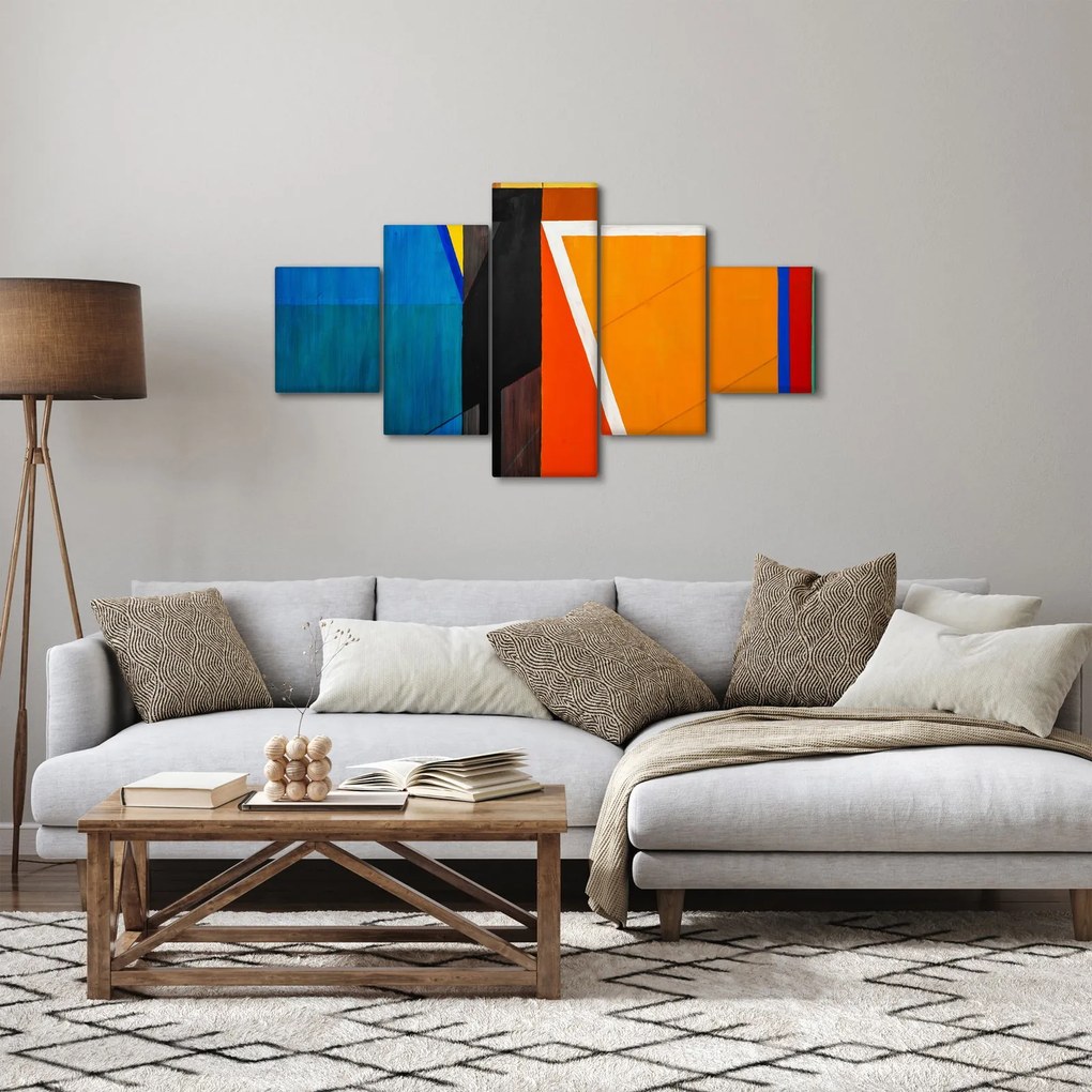 Obraz - Geometria (125x70 cm)