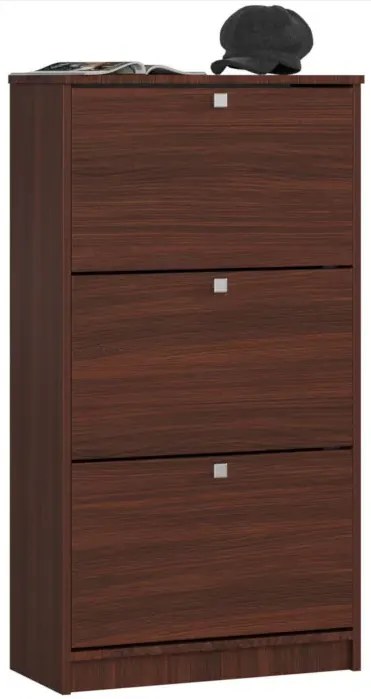 Szafka na buty w kolorze wenge - Kogito