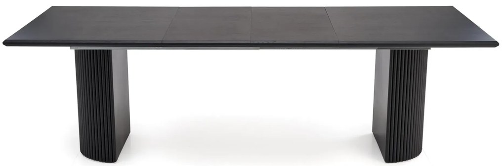 Stół rozkładany BOLERO 160(250)x90 czarny HALMAR