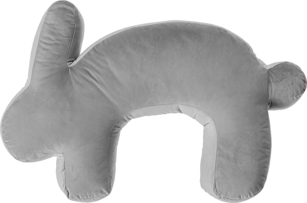 Poduszka do karmienia Velvet Bunny gray