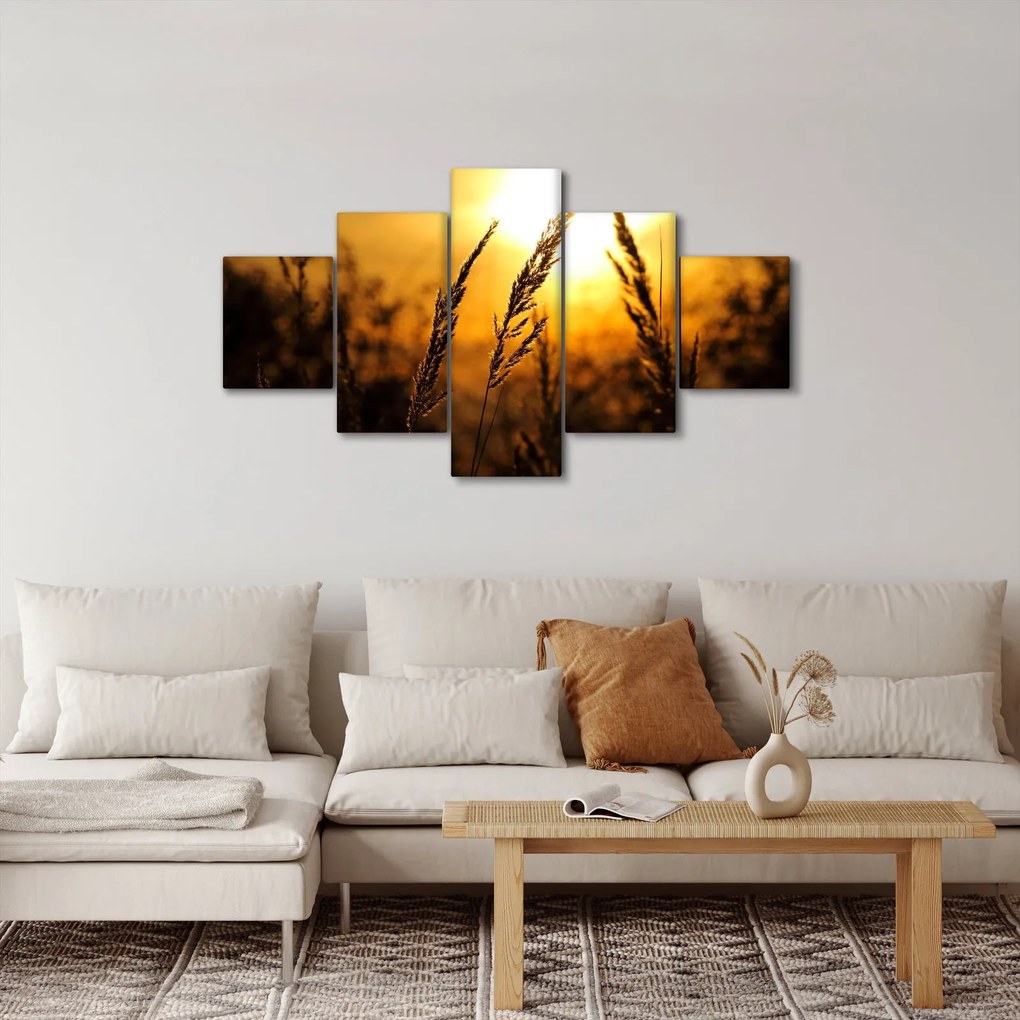 Obraz zachodzącego słońca (125x70 cm)