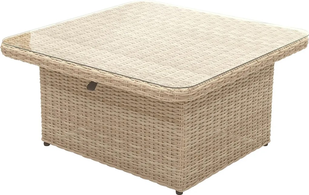 Zestaw rattanowy MALIBU dla 6 osób (cappuccino)