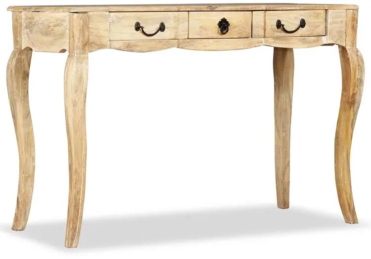 Stolik typu konsola z drewna mango - Nortix