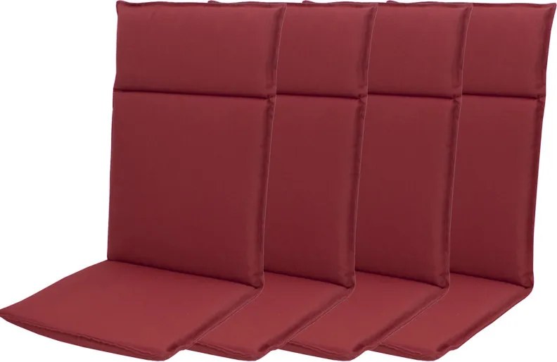 Doppler HIT UNI 8833 - zestaw 4 szt. poduszek na krzesło z wysokim oparciem