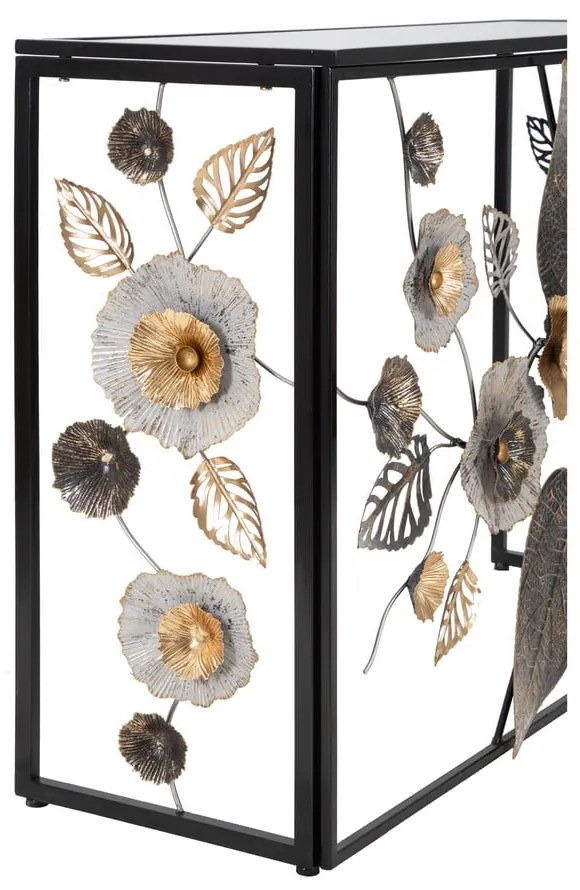Czarna konsola 42x112 cm Glam Dark – Mauro Ferretti