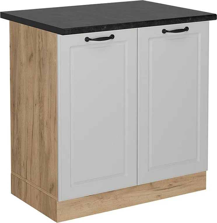 Szafka pod zlew biały domek wiejski 80x60x81.6 r-line