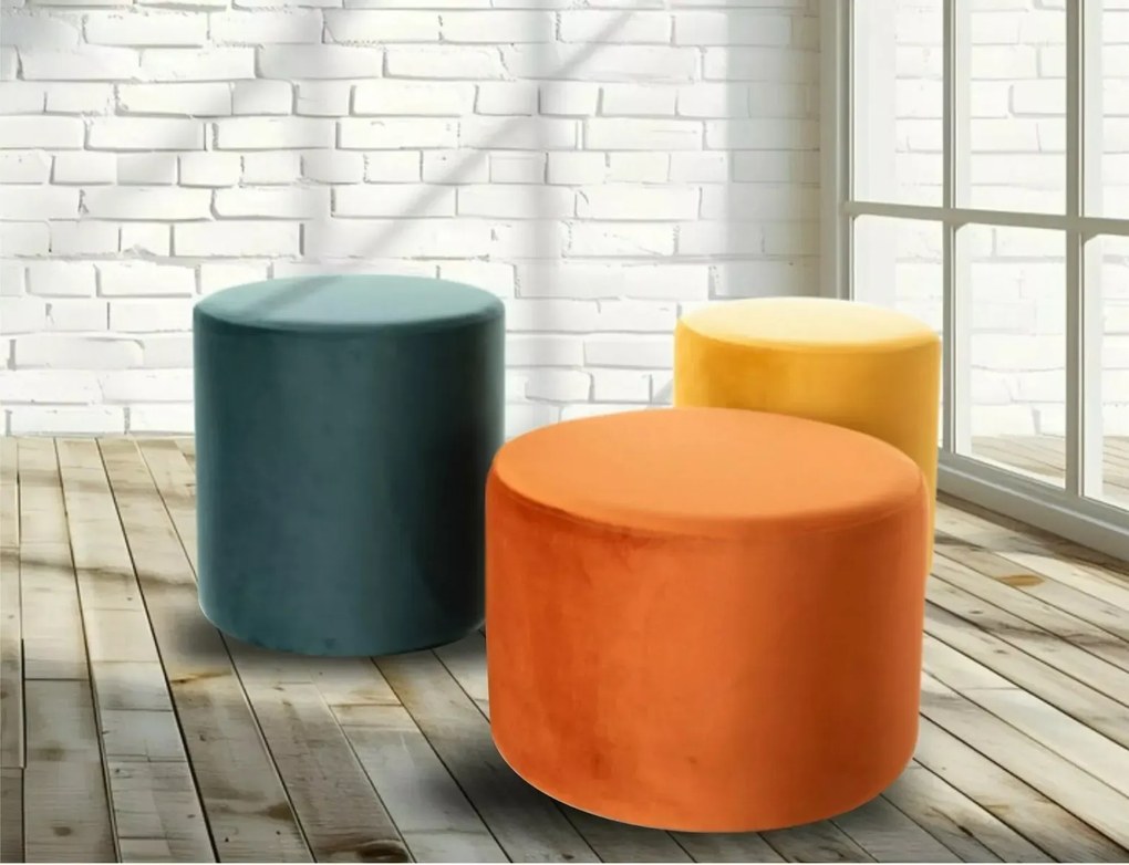 PUF DOTI C VELVET CURRY BLUVEL 68 FI33 SIGNAL