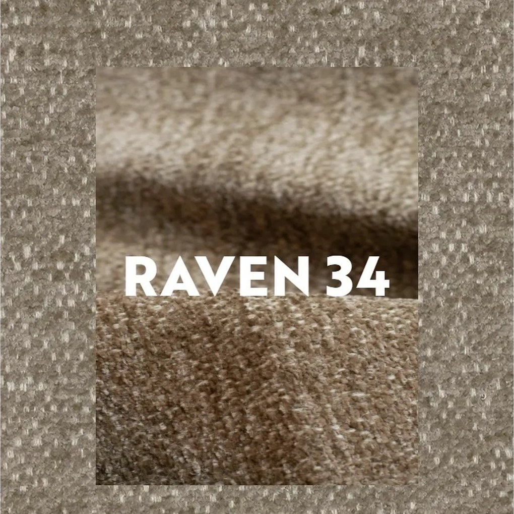 Krzesło jadalniane LAGOS D RAVEN, orzech/ciemny beżowy