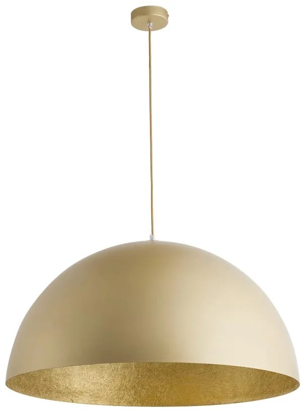 Sfera Sigma wisząca lampa sferyczna kolor złoty średnica 50 promocja