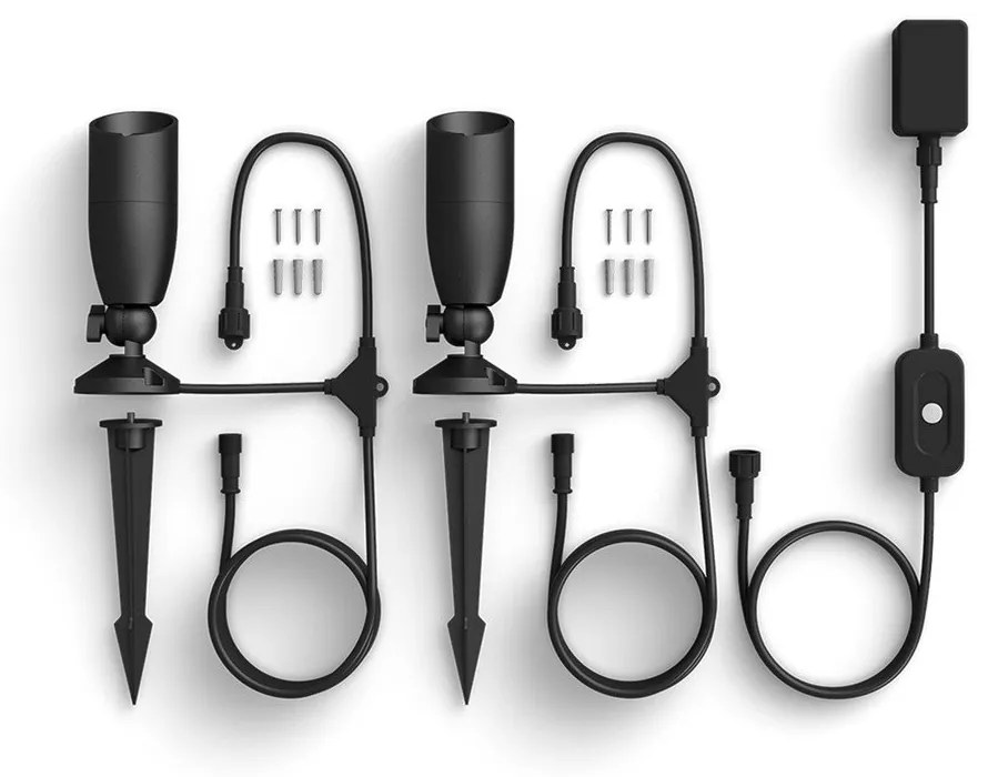 Inteligentna lampa zewnętrzna LED 5 W Ground Spot Starter Kit – WiZ