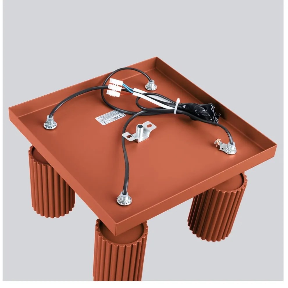 Ceglasta lampa punktowa 25x25 cm Gleam – Sollux