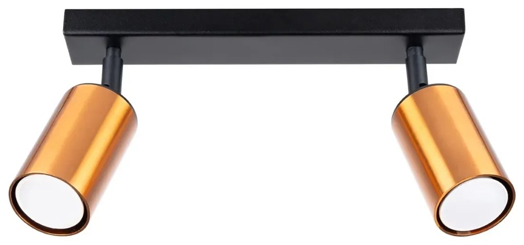 Listwa oświetleniowa WINX 2 czarna/miedziana SOLLUX  LIGHTING