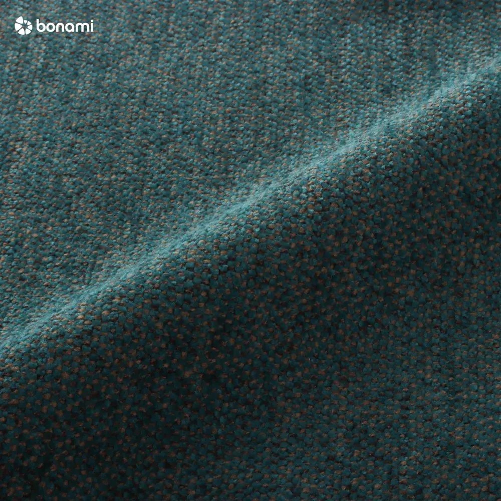 Turkusowa rozkładana sofa w kształcie litery "U" Miuform Scandic Lagom, lewostronna