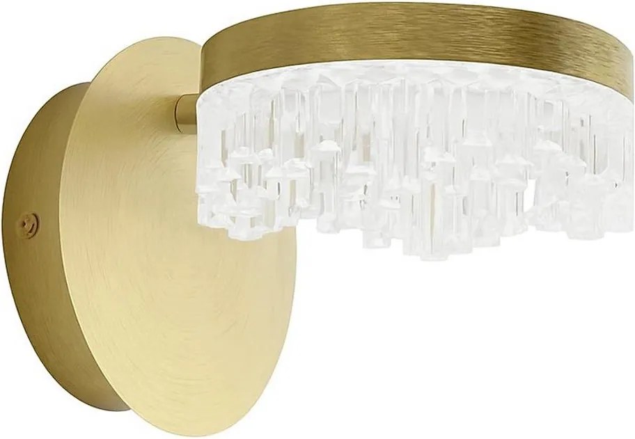 Lampa ścienna LED/4W/230V złota