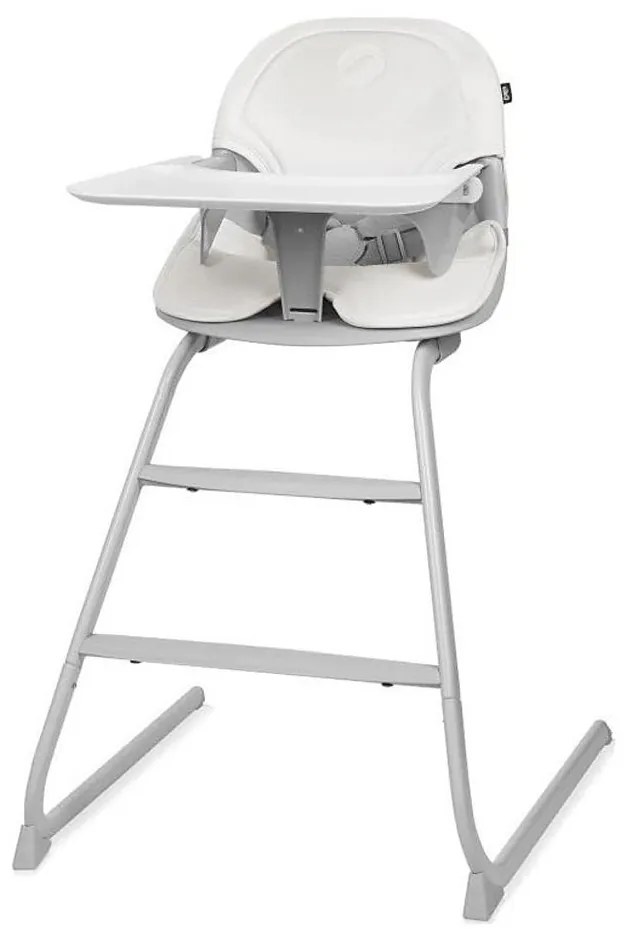 Lionelo - Krzesło do jadalni dla dzieci 2w1 DALIA biały/szary