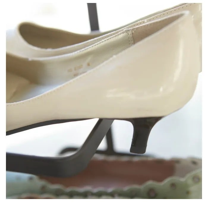Czarny metalowy regał na buty Tower Shoe Rack – YAMAZAKI