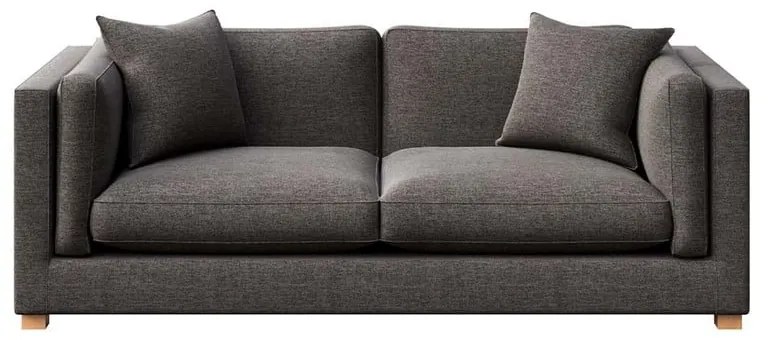 Antracytowa sofa 235 cm Pomo – Ame Yens