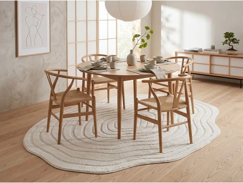 Kremowy dywan 160x230 cm Pebble – ESTE