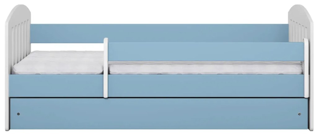 Łóżko dziecięce CLASSIC 1 160x80 niebieskie KOCOT KIDS