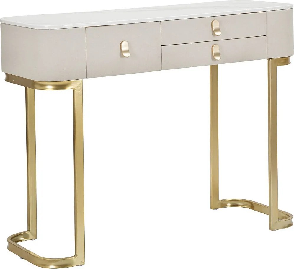 Konsola 3 Szuflady Beauty Cm 100X40X80