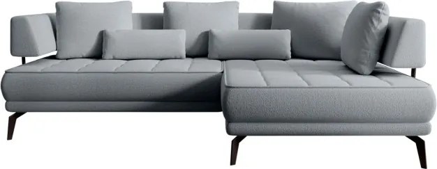 Narożnik GIOTTO L Prawostronnyelektryczna regulacja siedziska tkanina PERFECT HARMONY 85 WERSAL