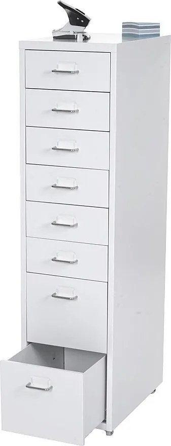 Kontener na kółkach Preston T851,  biała