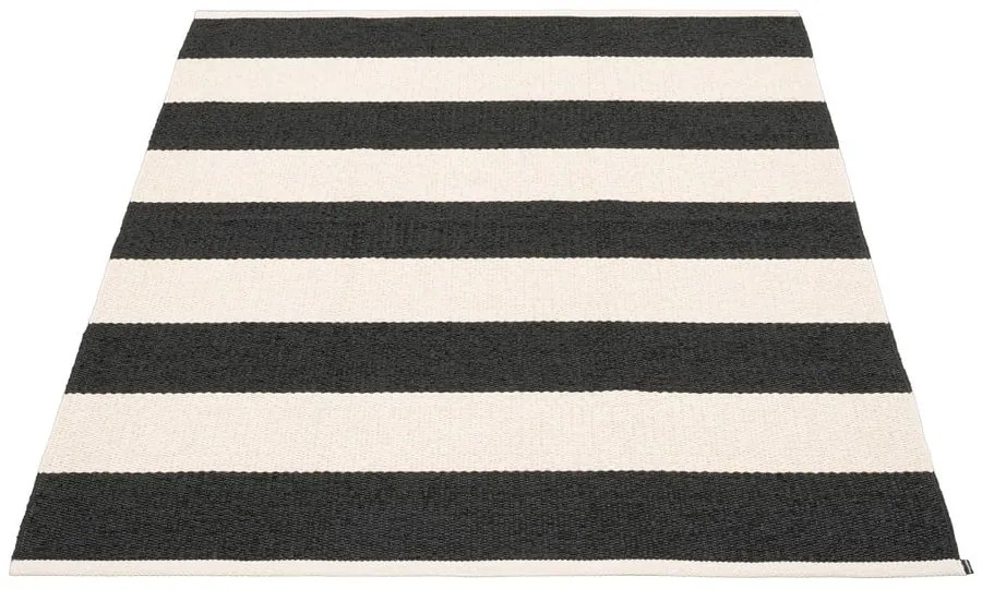 Czarno-biały dywan odpowiedni na zewnątrz 140x180 cm Bob Black Vanilla – Pappelina