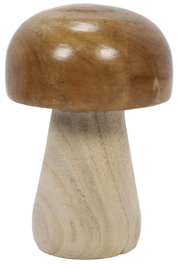 Drewniana figurka grzybek, 20 cm