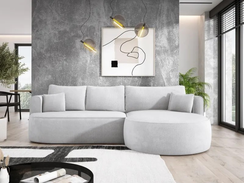 Narożnik FIORE L wolnostojący Lewostronny tkanina Memphis 16 WERSAL