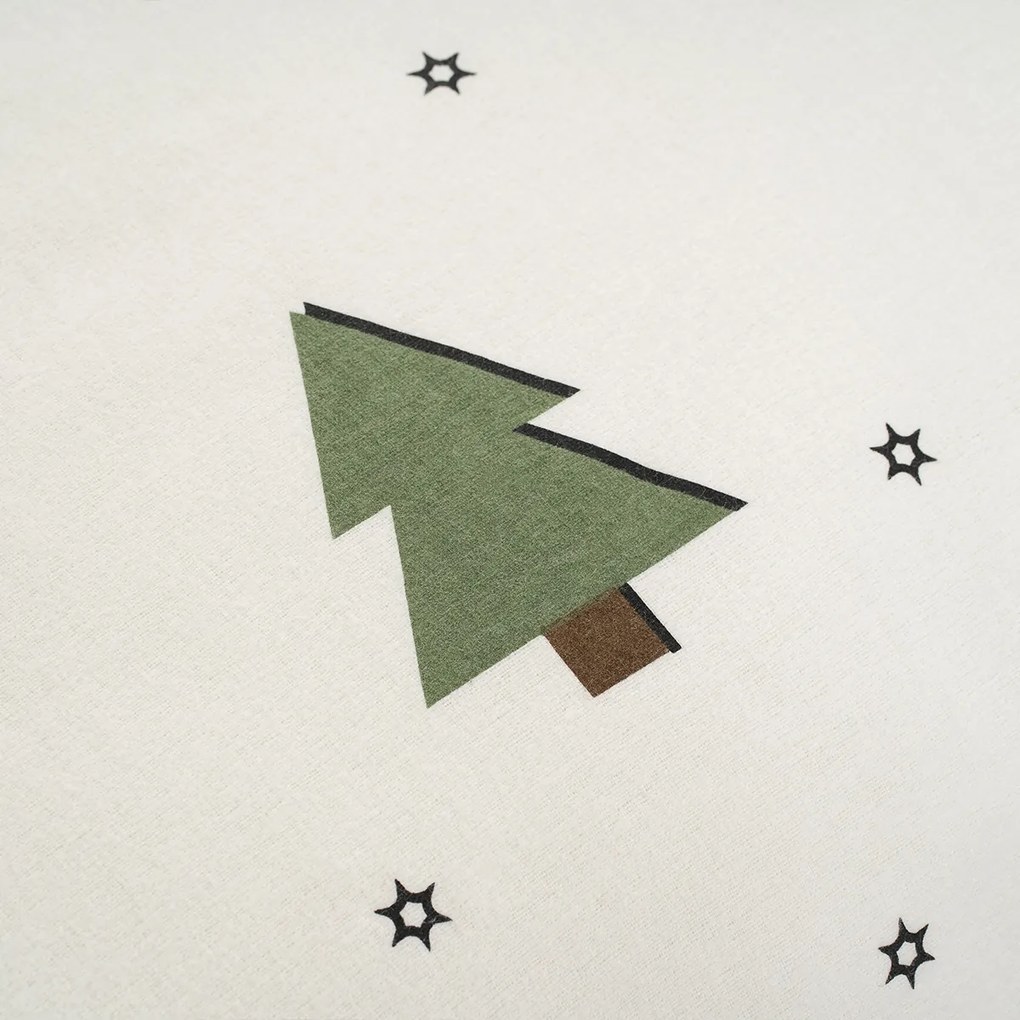 4Home Pościel flanelowa Little Trees, 220 x 200 cm, 2 szt. 70 x 90 cm, 220 x 200 cm, 2 szt. 70 x 90 cm