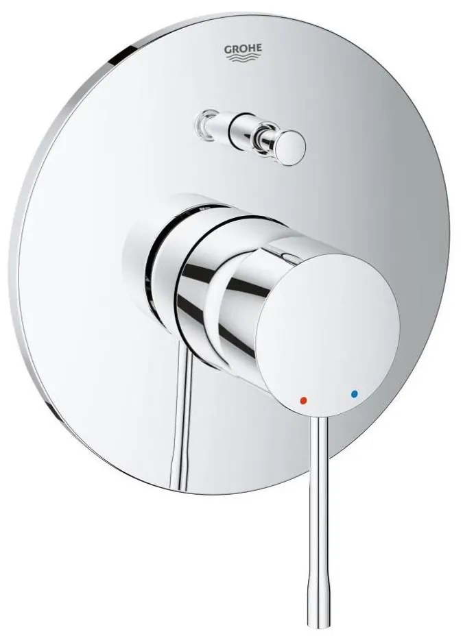 GROHE 19285001 - Bateria wannowa ESSENCE, chrom błyszczący