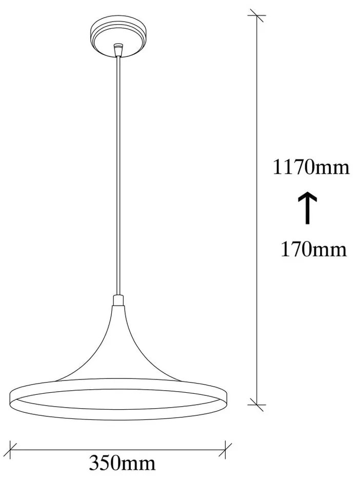 Czarna metalowa lampa wisząca Opviq lights Leon