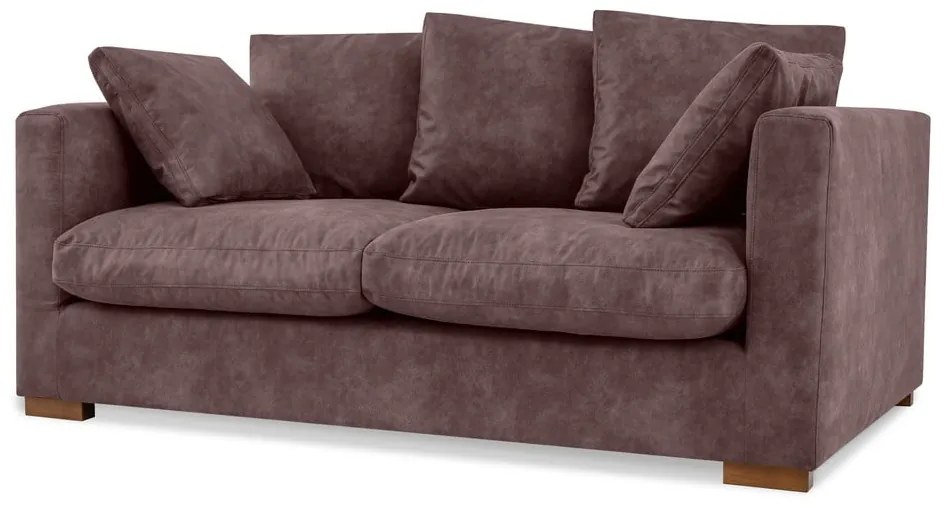 Ciemnobrązowa sofa 175 cm Comfy – Scandic