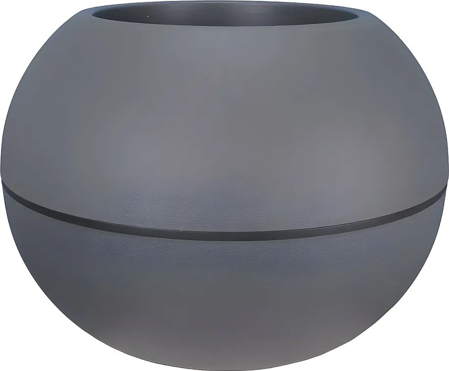 Donica Kulista D40 Szary Granit