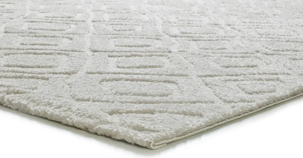 Biały dywan 64x120 cm Juno – Universal