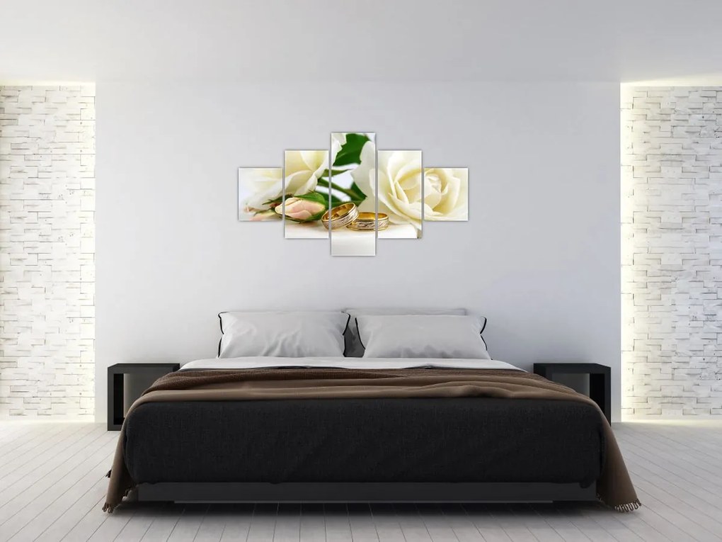 Obraz - Dzień ślubu (125x70 cm)